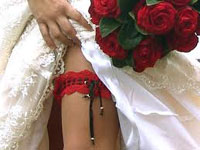 Подвязка невесты