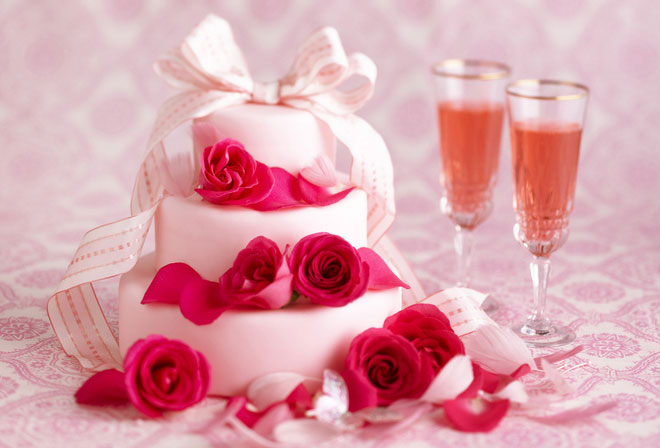 17 лет - розовая свадьба