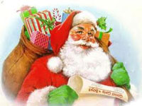 Дед Мороз - новогодний подарок