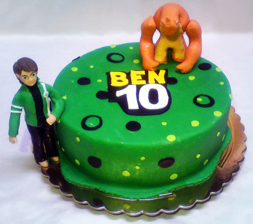 Торт в стиле Бен 10