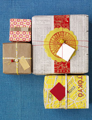 Способы упаковки подарков в бумагу